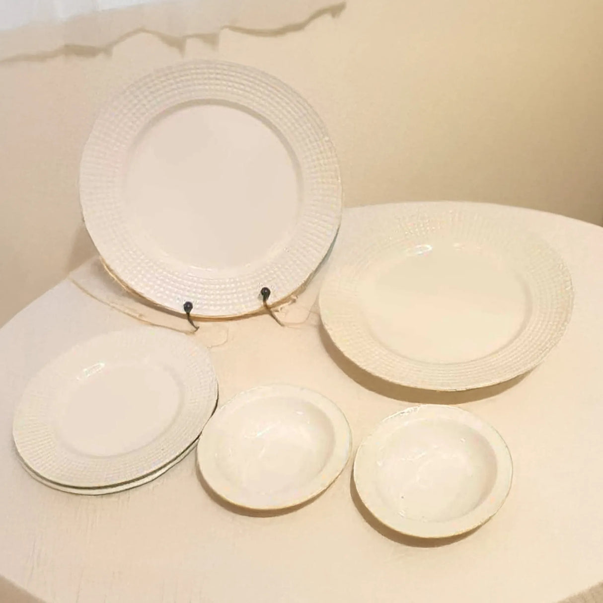 Classic Ceramic Dinning Set | Set of 6