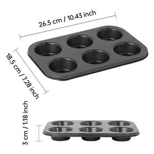 Non-stick cupcake mould