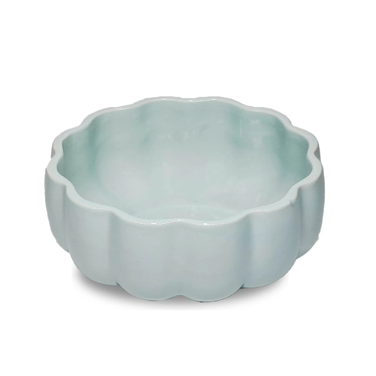 Scalloped Ceramic Serving Bowl | 900 ml