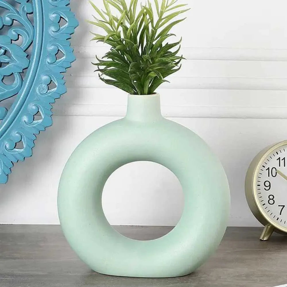 Donut Ceramic Vase