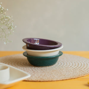 Classic Ceramic Serving Bowl | Set of 2