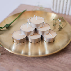 Unscented Tealight Candles | Pack of 24