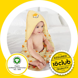 Organic 100% Cotton Hooded Wrap