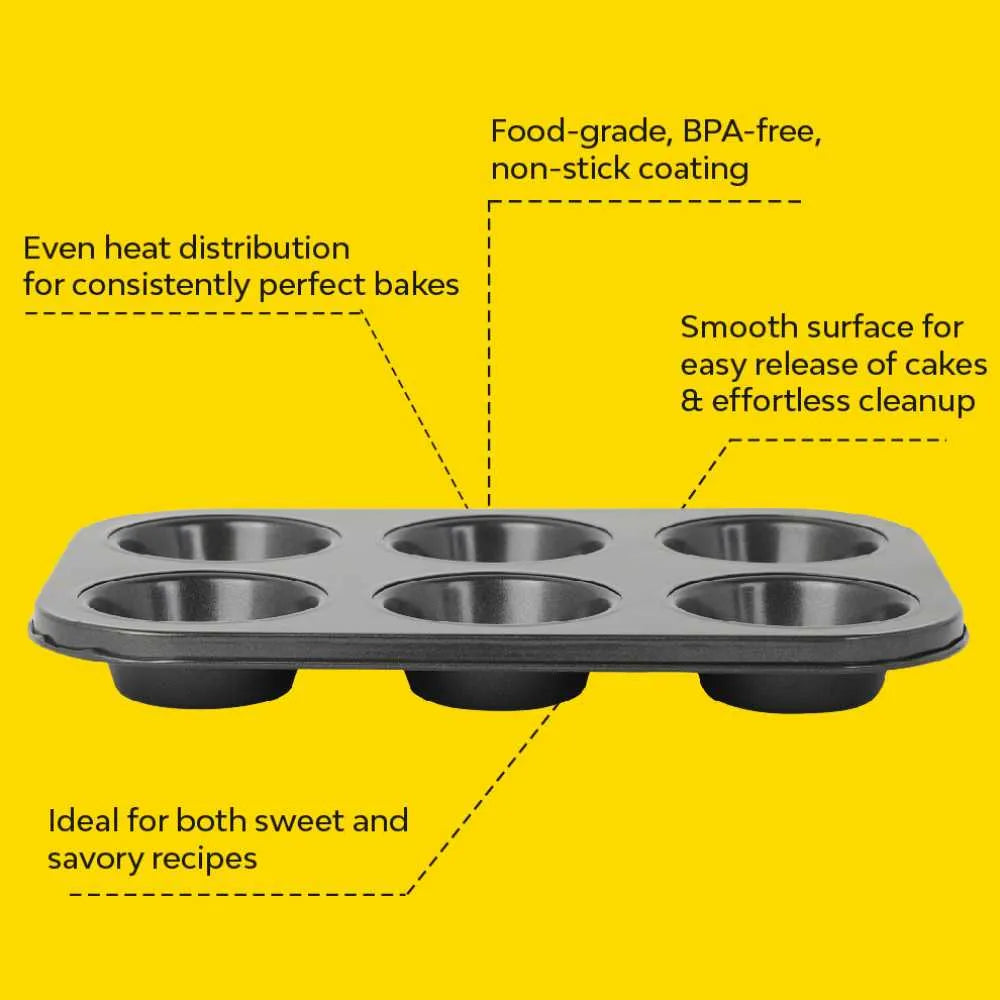 Non-stick cupcake mould