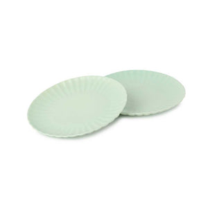 Ceramic Scallop Ceramic Side Plate | Set of 2