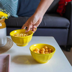 Scallop Ceramic Nut Bowl  | Set of 2