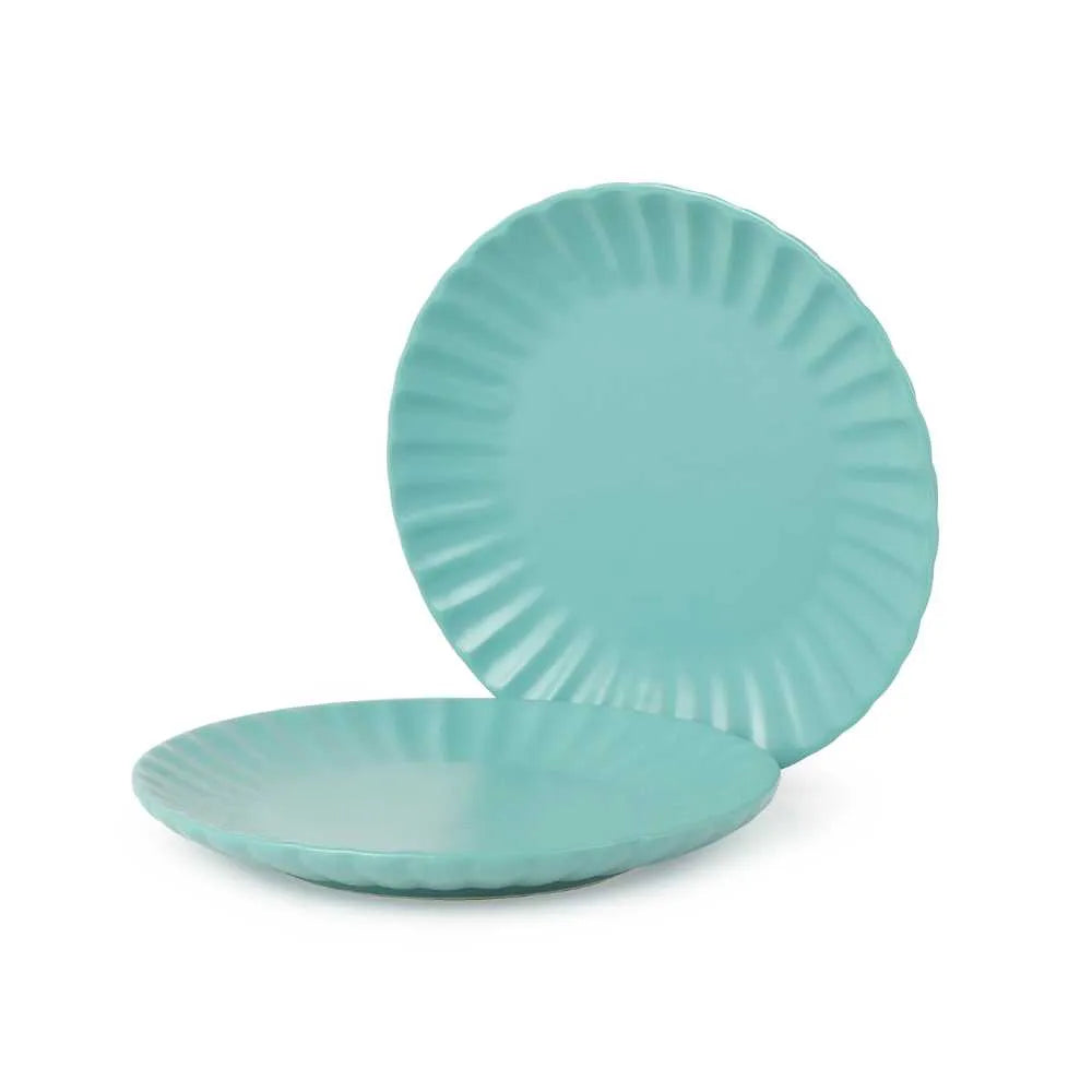 Ceramic Scallop Ceramic Side Plate | Set of 2