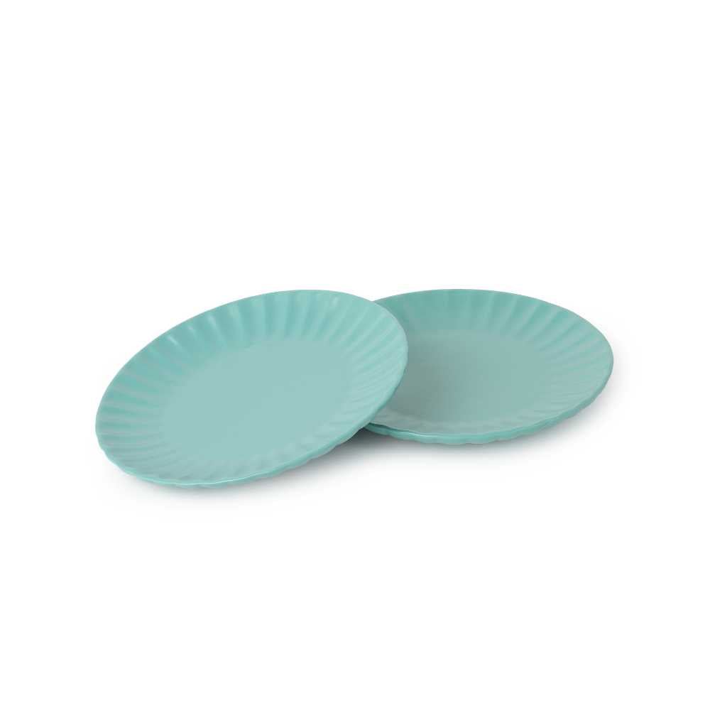 Ceramic Scallop Ceramic Side Plate | Set of 2