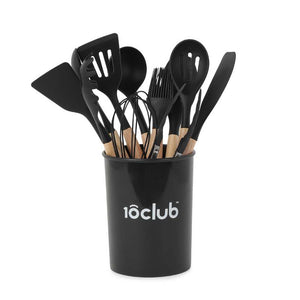 Spatula set of 13 with stand