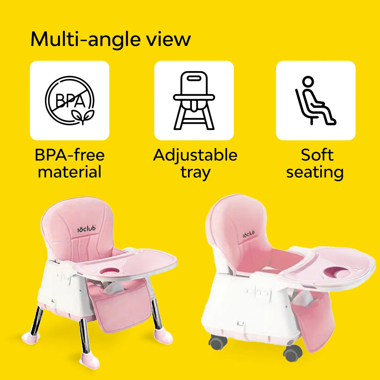 4-1n-1 Convertible High Chair