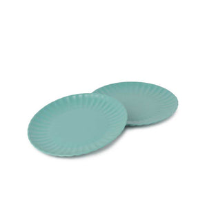 Ceramic Scallop Dinner Plate | Set of 2