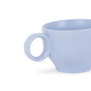 Ring Handle Ceramic Cup  | Set of 2