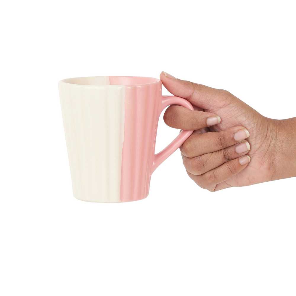 Dual Toned Ceramic Mug | Set of 2