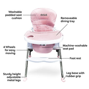 4-1n-1 Convertible High Chair