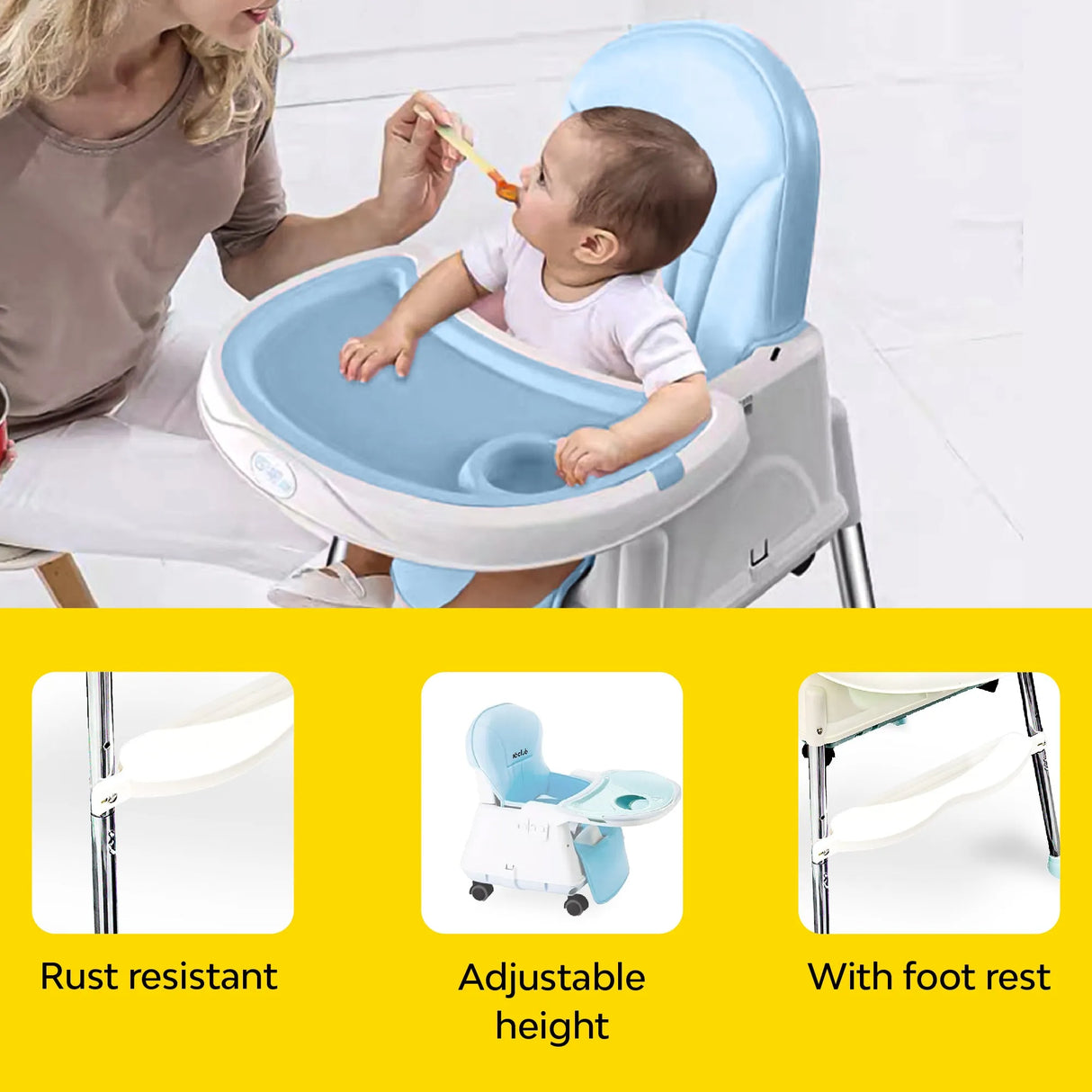 4-1n-1 Convertible High Chair