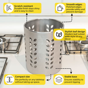 Stainless Steel Cutlery Holder