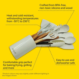 Heat and cold resistant cream spatula set 