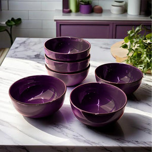 Classic Ceramic Bowl | Set of 6