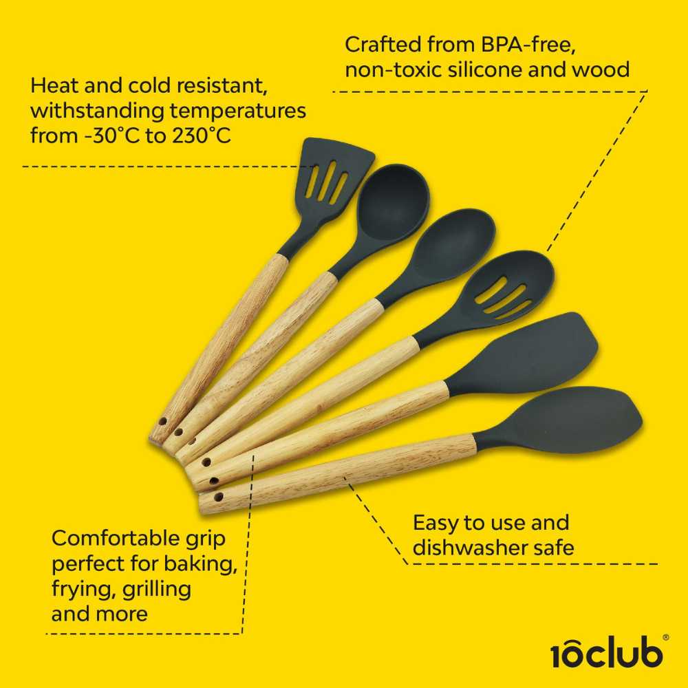 Uses of silicone spatula set