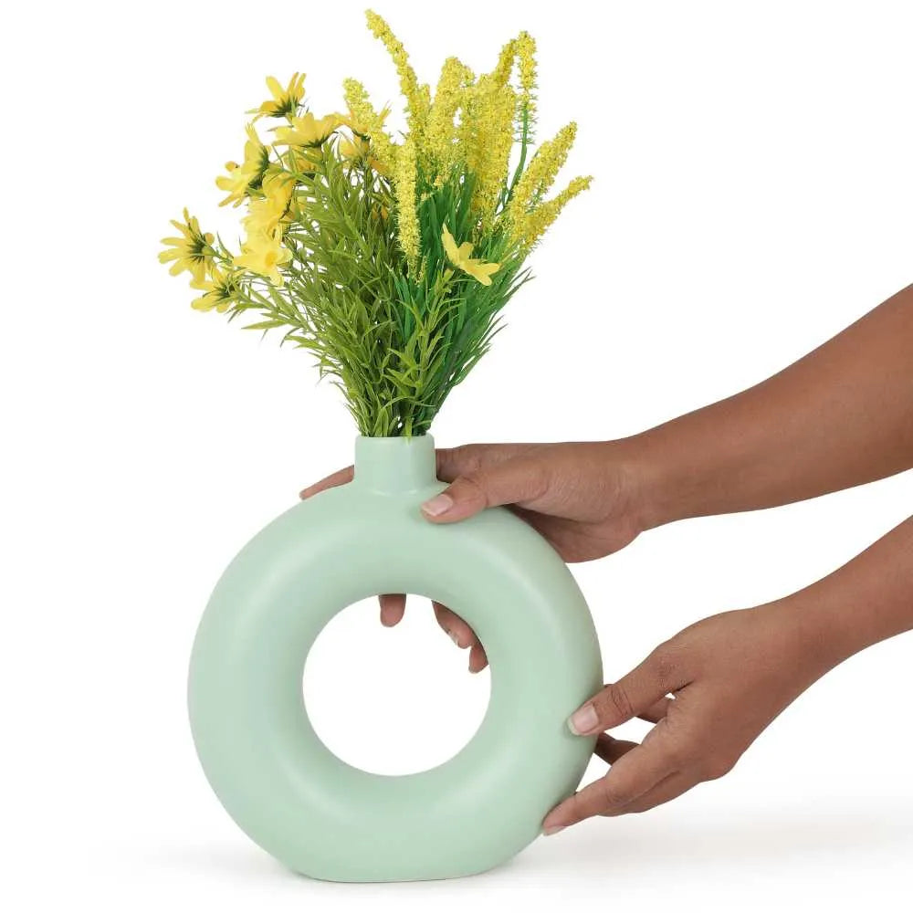 Donut Ceramic Vase