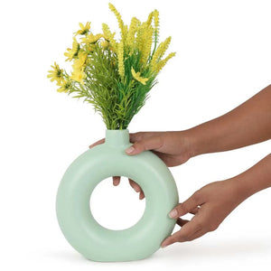 Donut Ceramic Vase