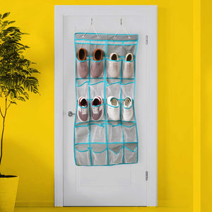 Over-Door 20-Pocket Shoe Organizer