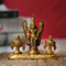 Shankh Chakra Balaji Idol | 100% Pure Brass | Antique Finish