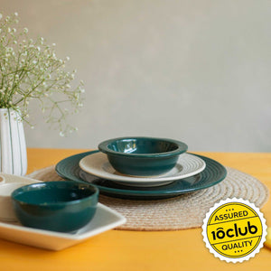 Table setting with ceramic bowl
