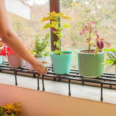 Durable Metal Planter Stand