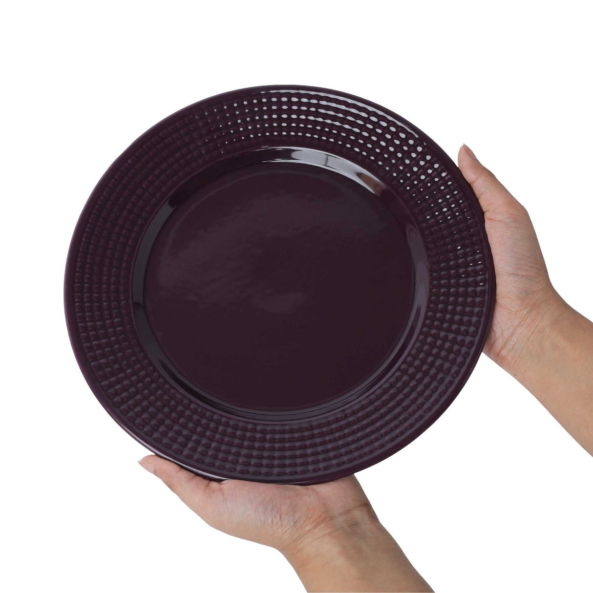Single ceramic plate
