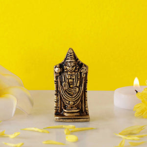 Govinda Balaji Brass Idol |  Pure Brass | Antique Finish