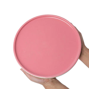 Matte Rim Dinner Plate | Set of 2