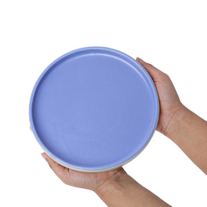 Blue small side plate