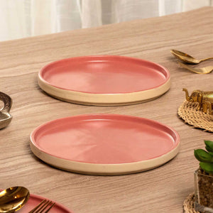 Stylish pink side plate