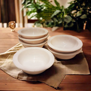 Classic Ceramic Serving Bowl | Set of 6