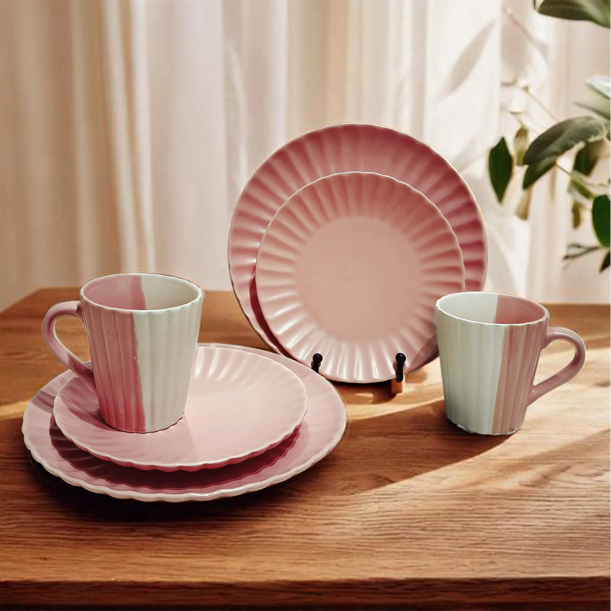 Scallop Dinner Set | Set of 6