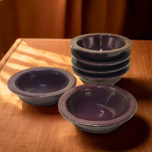 Classic Ceramic Serving Bowl | Set of 6