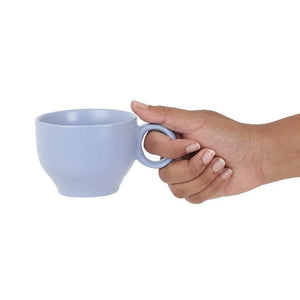 Ring Handle Ceramic Cup  | Set of 2