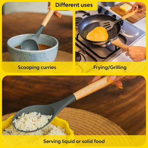 Uses of silicone spatula set 