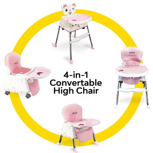 4-1n-1 Convertible High Chair