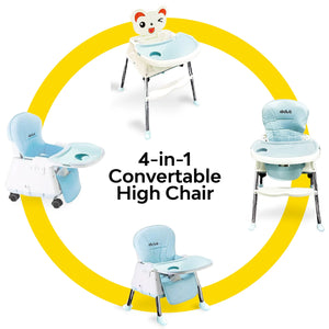 4-1n-1 Convertible High Chair