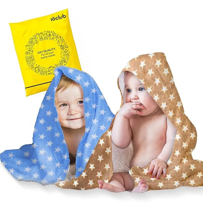 3-in-1 Flannel Swaddle Blanket | Set of 2