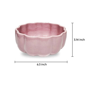 Scalloped Ceramic Serving Bowl | 900 ml