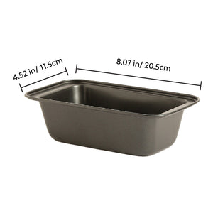 Black bread pan for baking