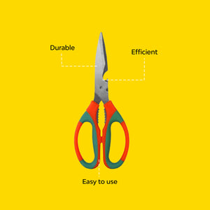 Durable gardening scissors