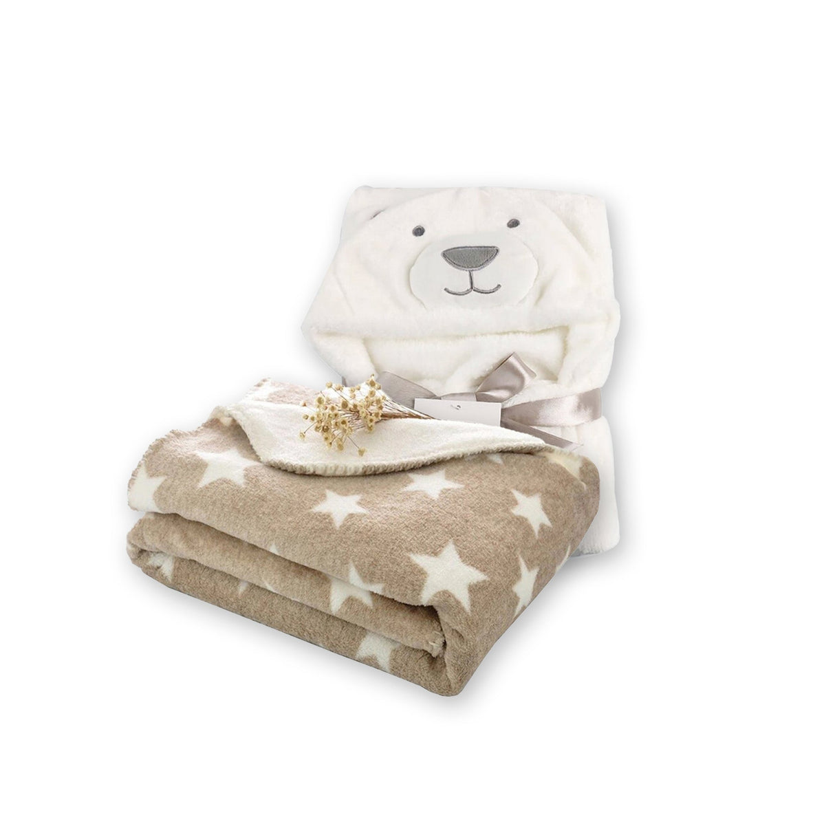 baby blanket and bedsheet combo