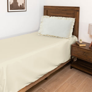 Single bedsheet with frill cover