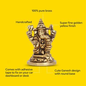 Made in India pure brass Ganapathi