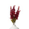 Maroon artificial orchid flowers 