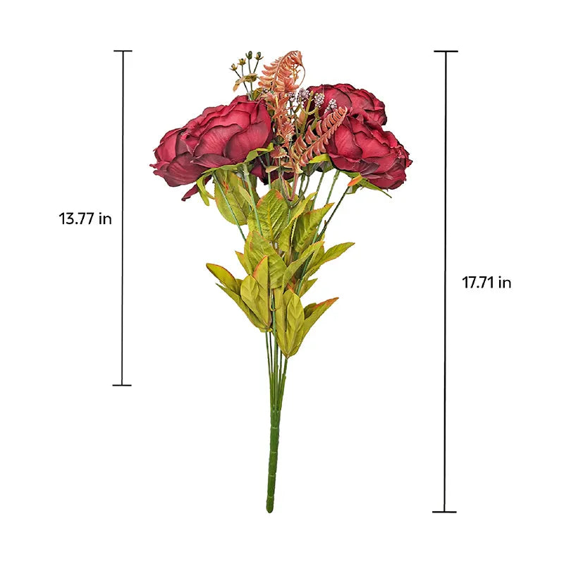 Large Peony Blooms Artificial Flowers